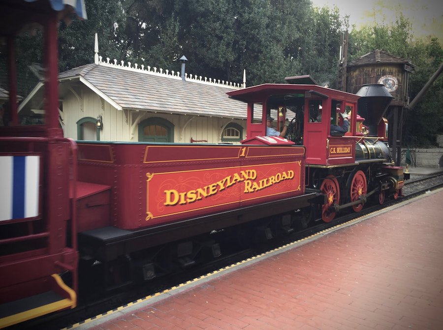 Disneyland Railroad CK Holiday