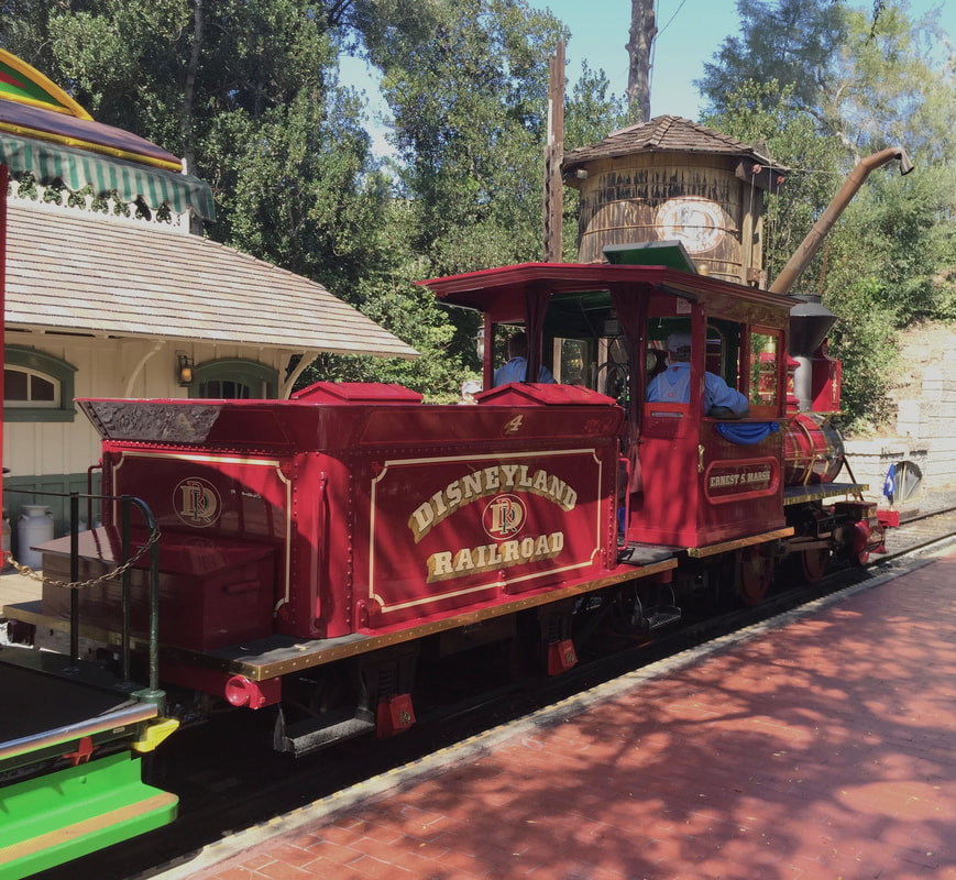 Disneyland Railroad Ernest S. Marsh