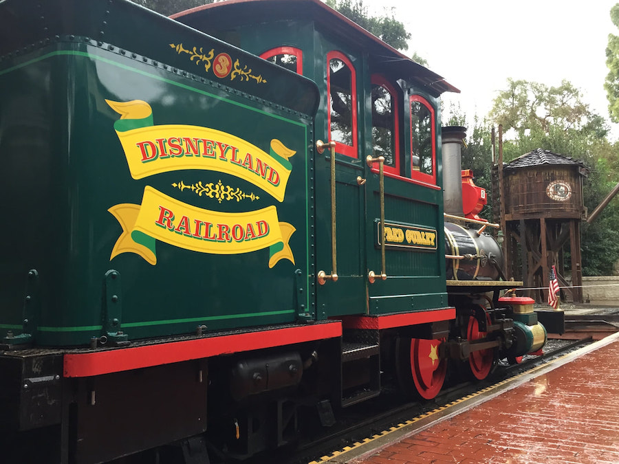 Disneyland Railroad Fred Gurley