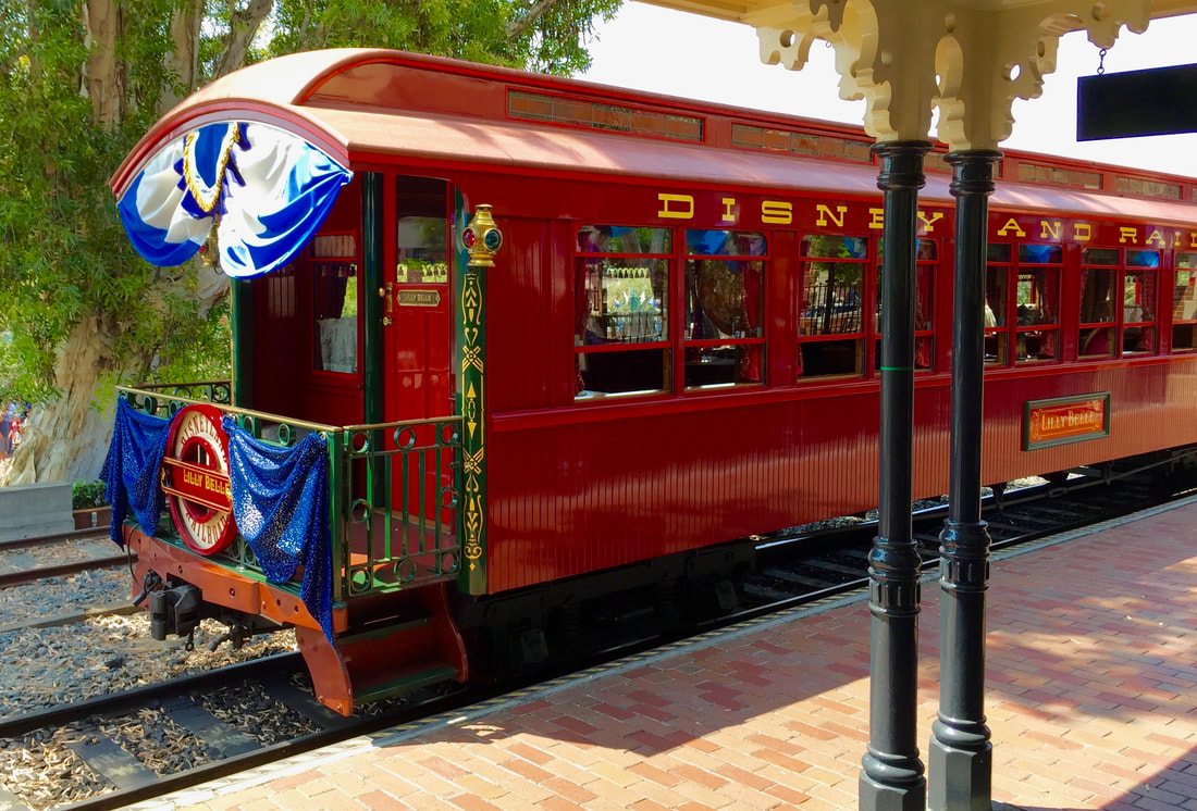 Disneyland Railroad Lily Belle
