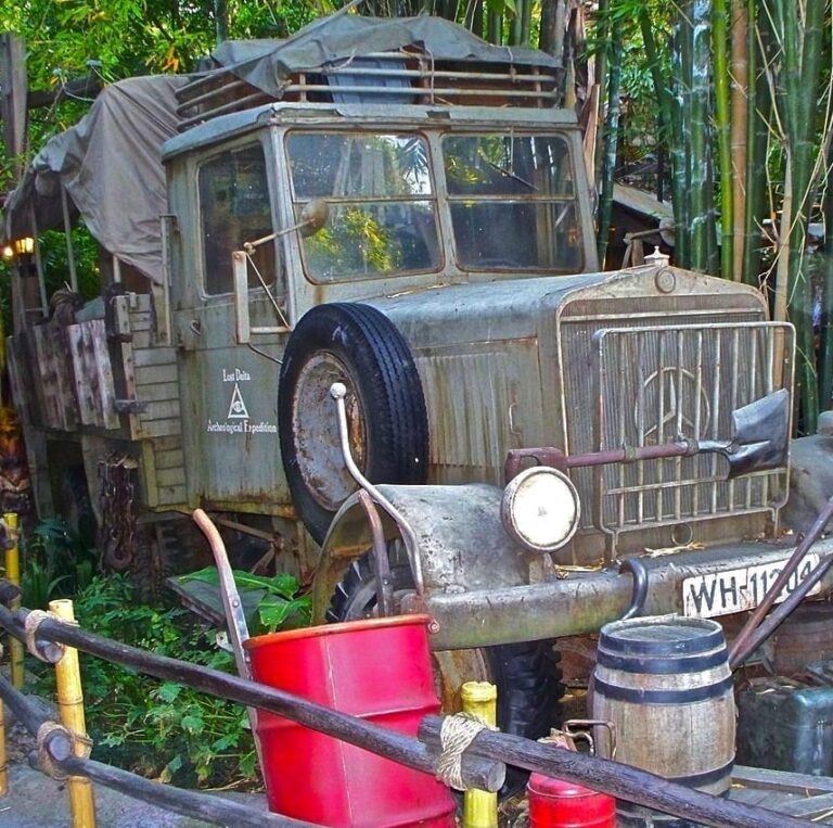 Indiana Jones Adventure Transport Vehicle