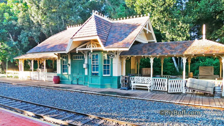 Disneyland Railroad New Orleans Square Station