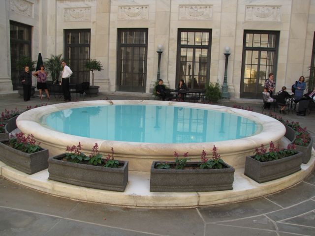 Terrace pool off of the East Conference Room