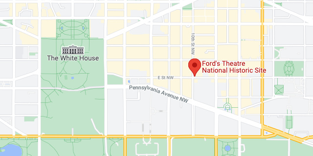 Fords Theatre on Google Satellite
