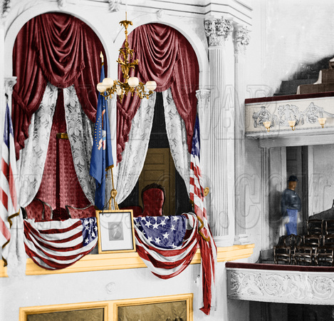 Fords Theatre Presidents Box