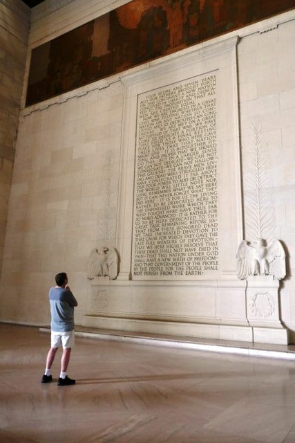 Gettysburg Address Lincoln Memorial