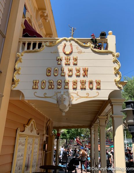 Golden Horseshoe Saloon Eating Area