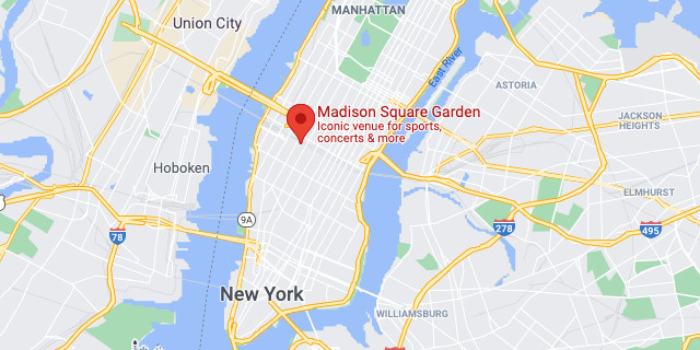 Madison Square Garden Google Map 