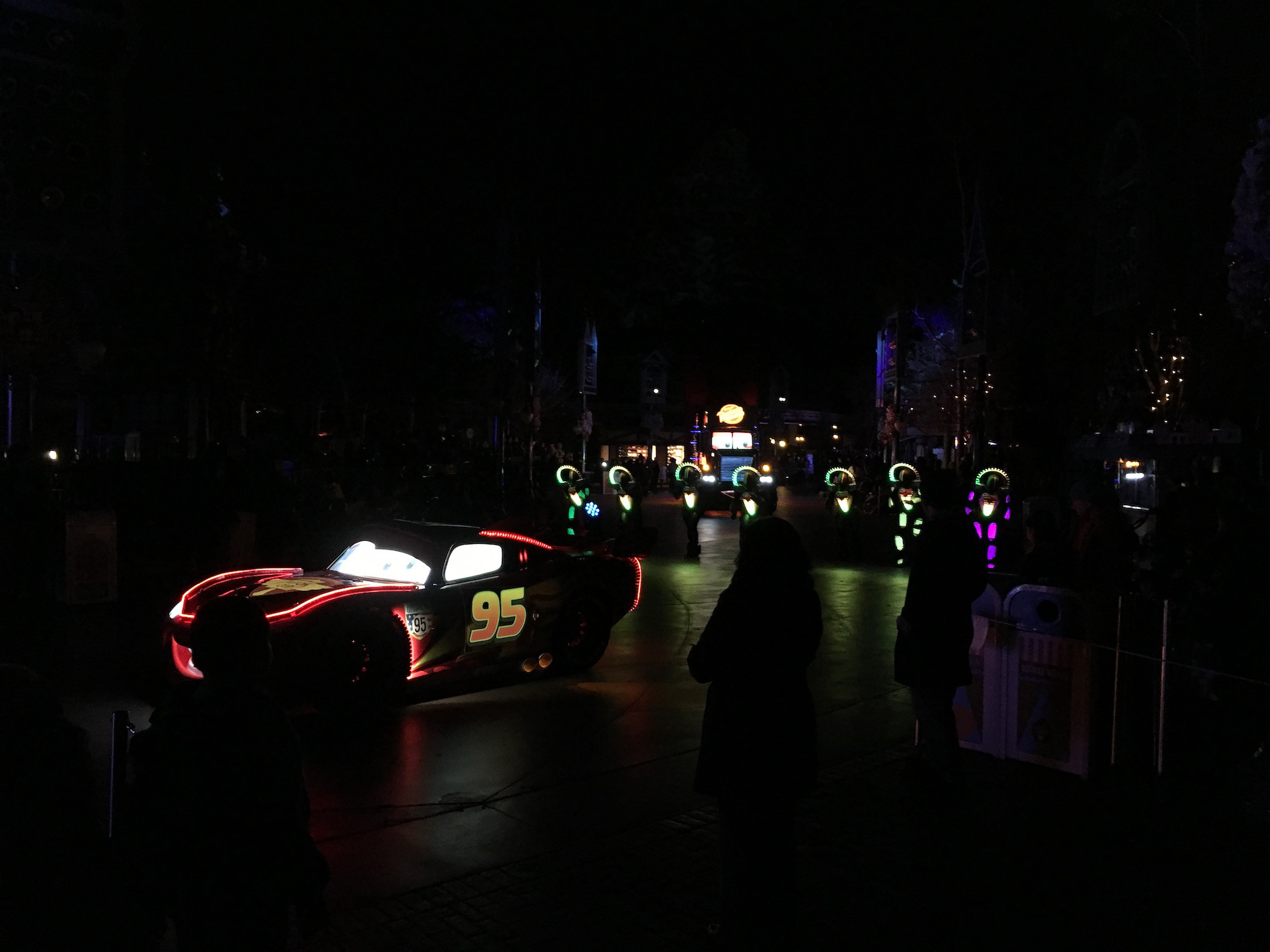 Main Street Electrical Parade Lightning McQueen