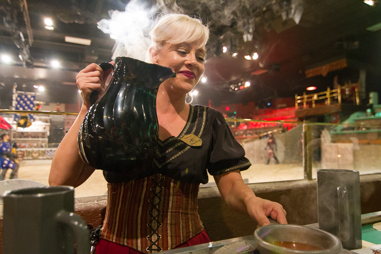 Medieval Times Serving Wench