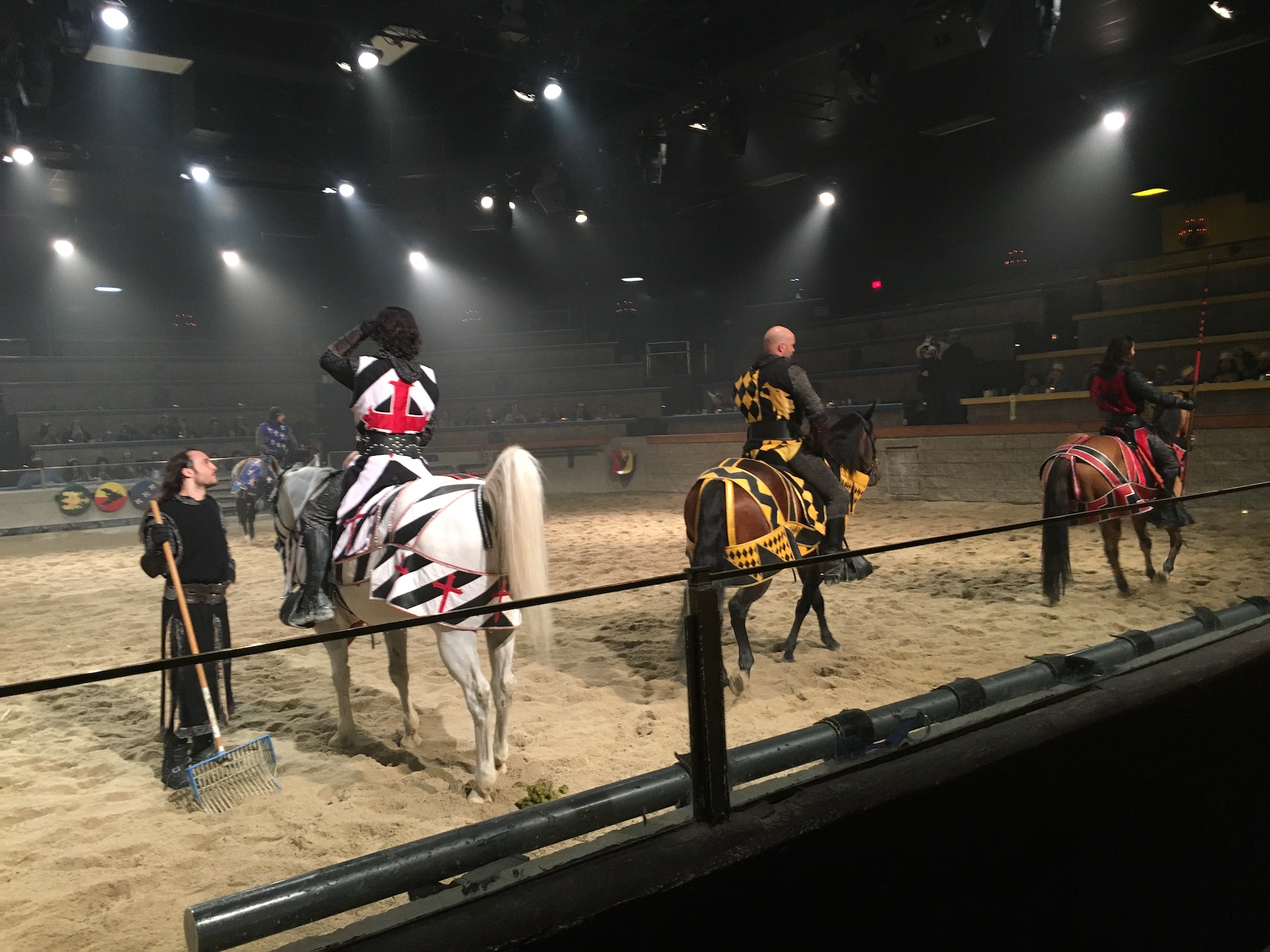 Medieval Times White Knight