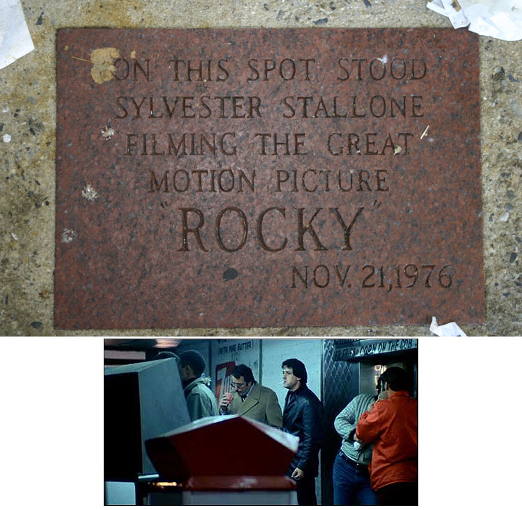 Rocky Movie Plaque