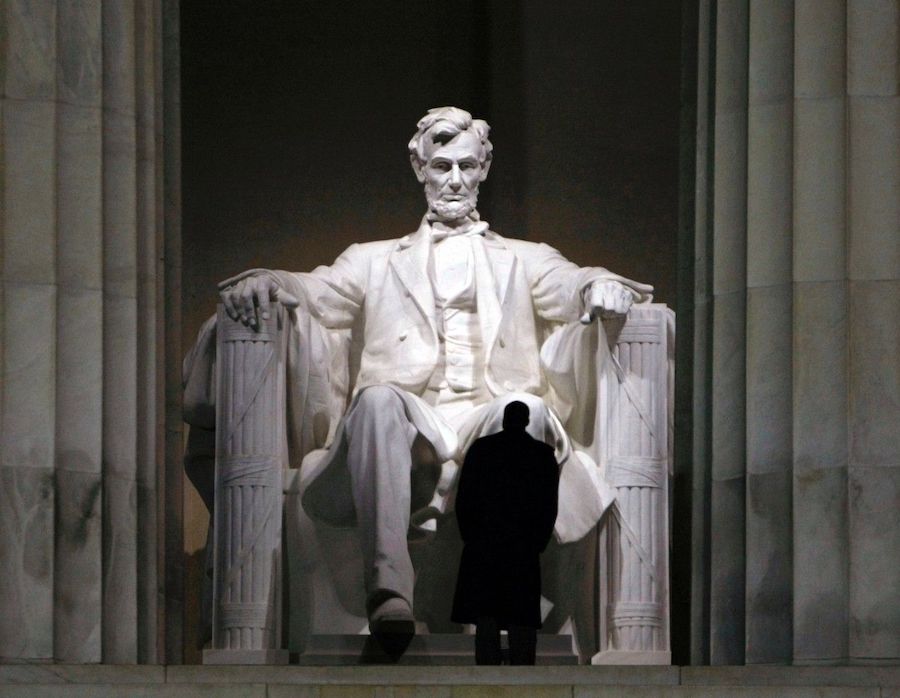 The Lincoln Memorial Statue