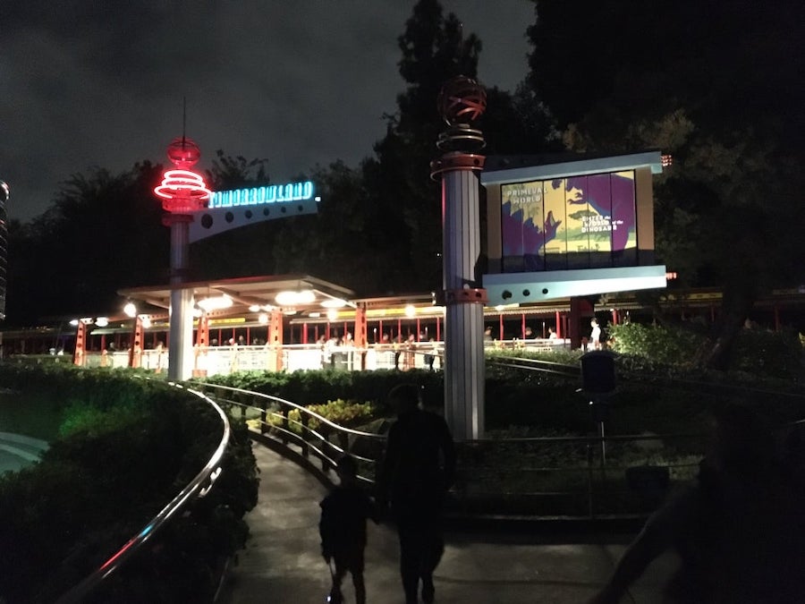 Disneyland Railroad Tomorrowland Station