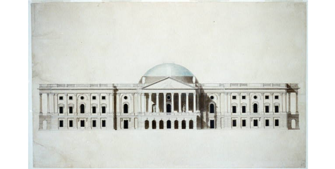 Drawing of East Elevation 1793