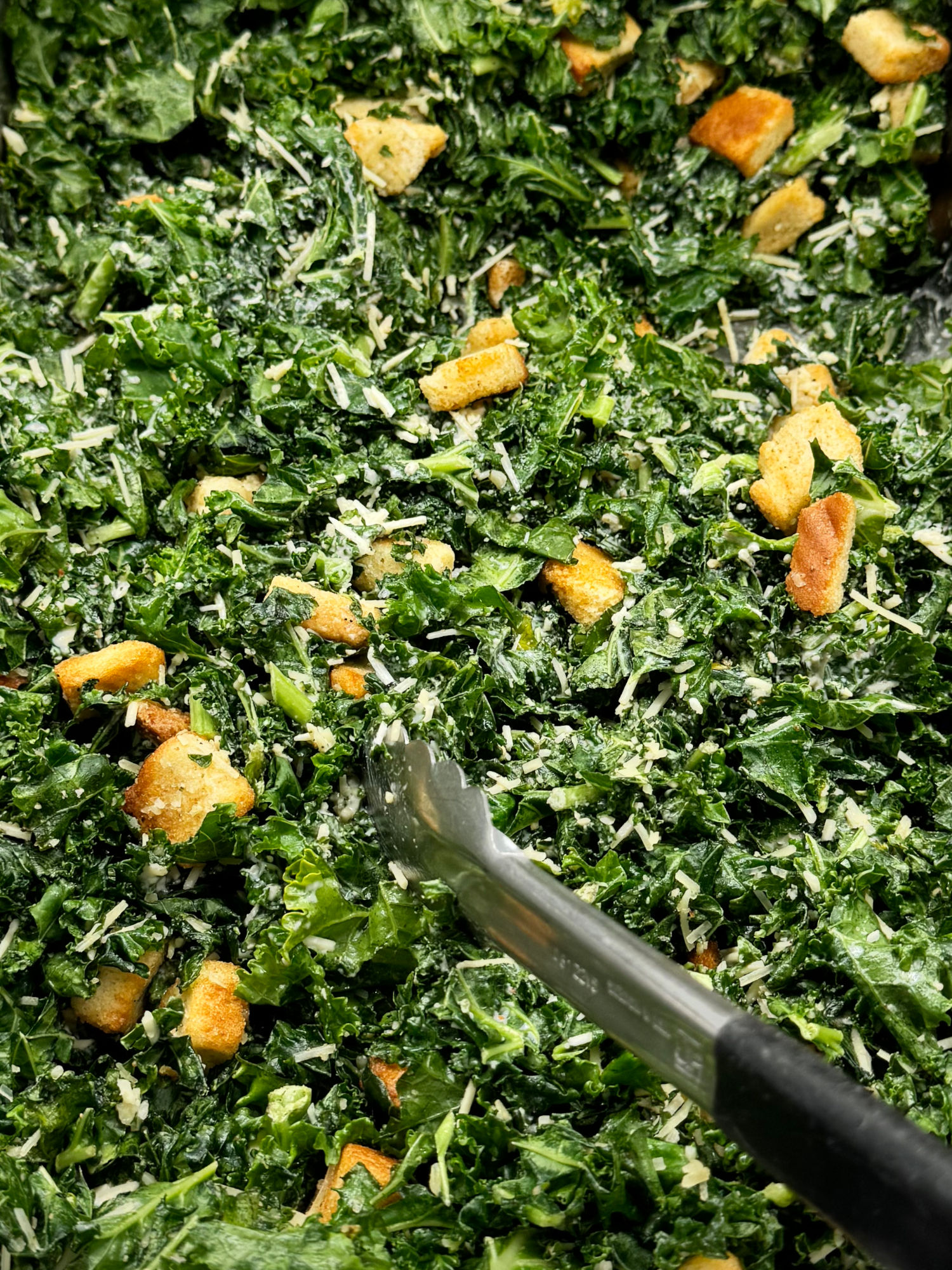 Amazon Fresh Kale Caesar Salad