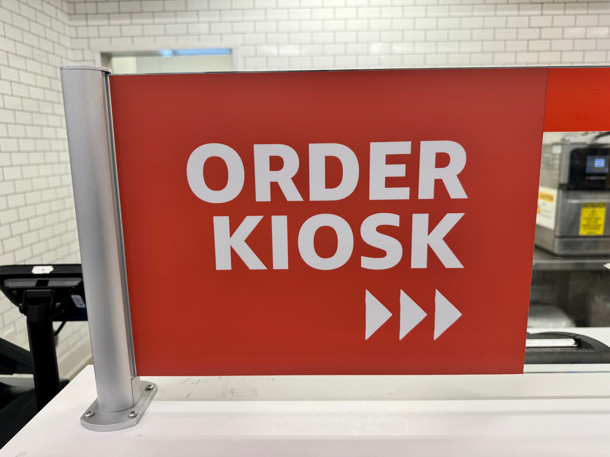 Amazon Go Order Kiosk
