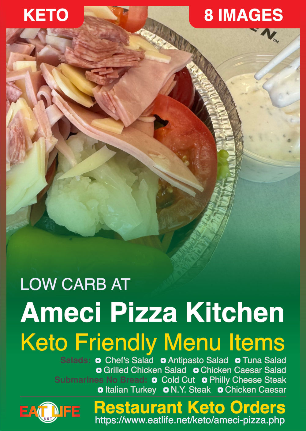 Keto at Ameci Pizza Kitchen