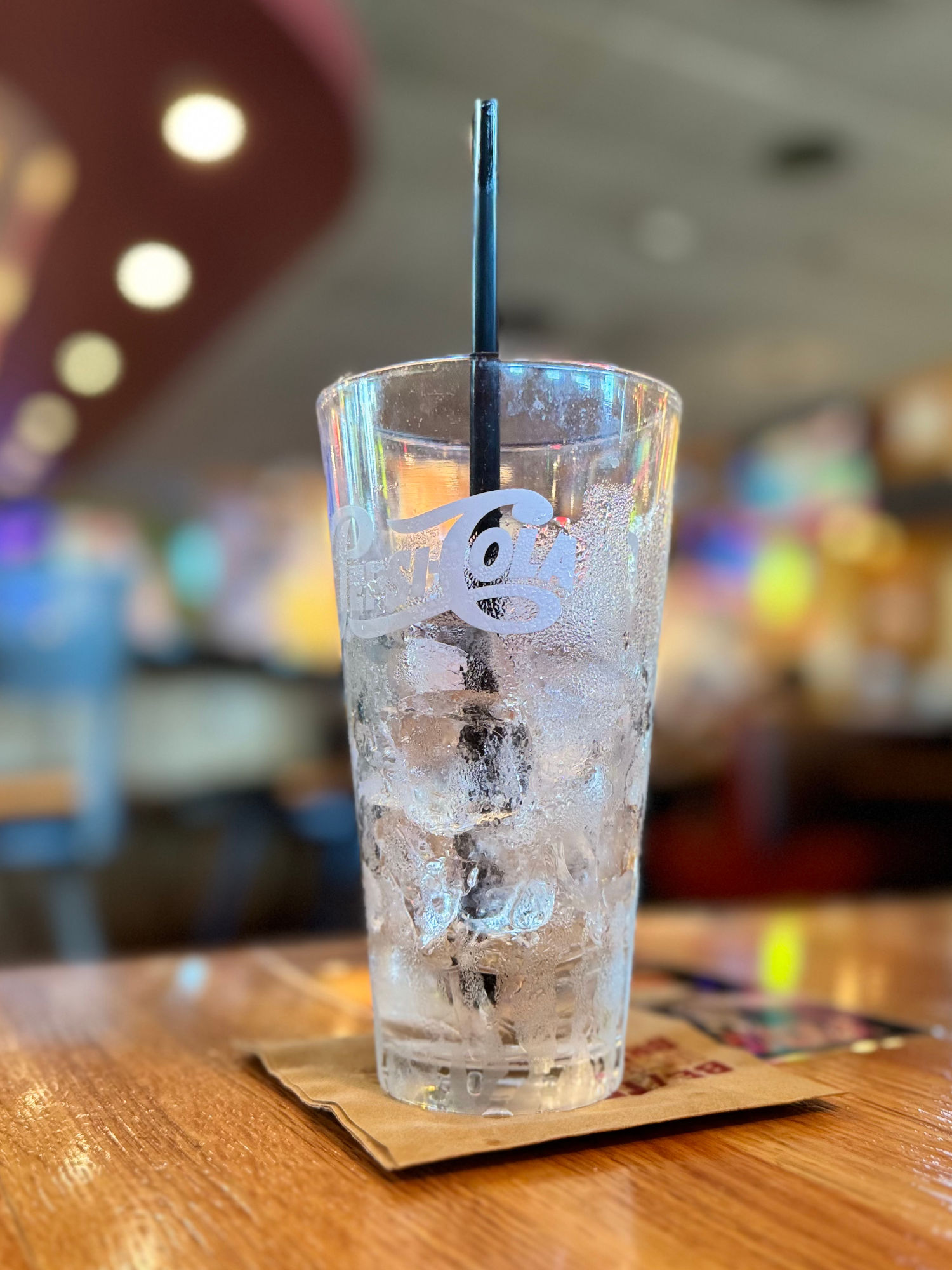 Applebee's Low Carb Water Glass