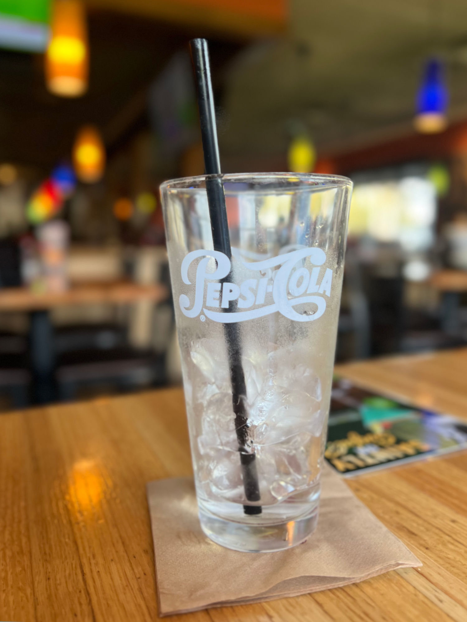 Applebee's Water Glass