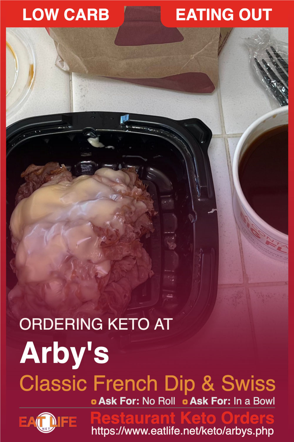 Arbys Keto French Dip