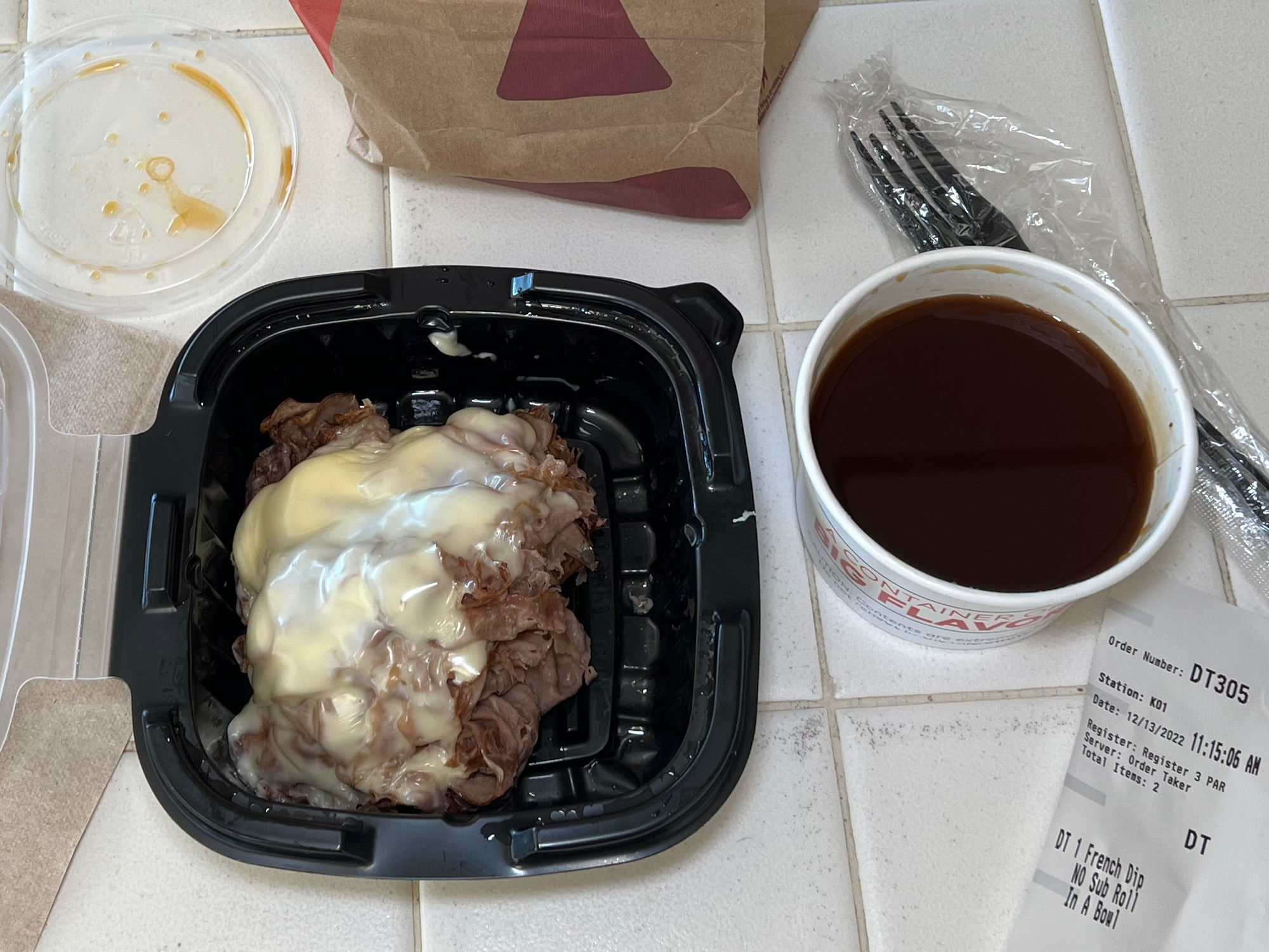 Arby's Keto Classic French Dip & Swiss