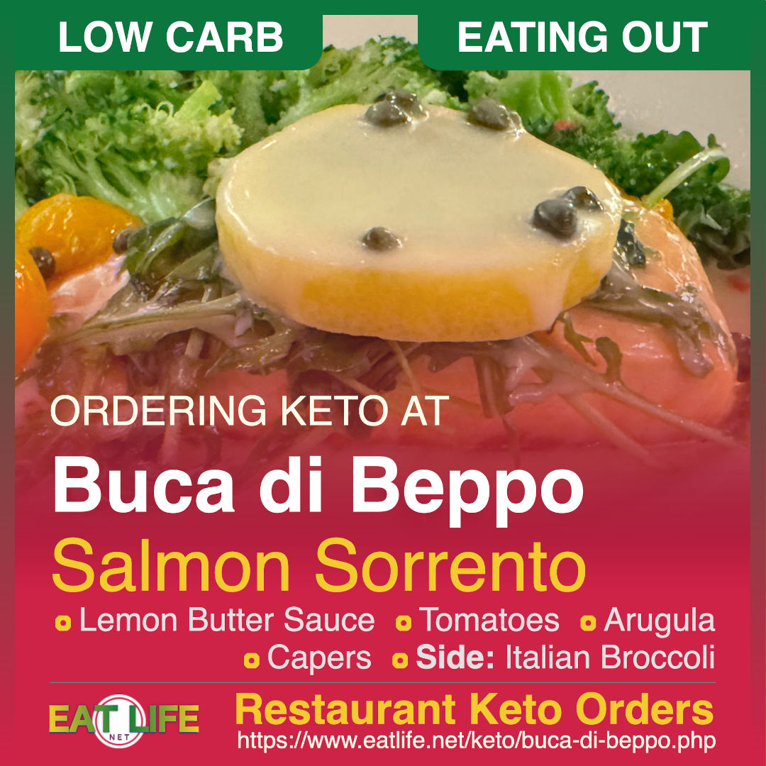 Buca Di Beppo Keto Salmon Sorrento