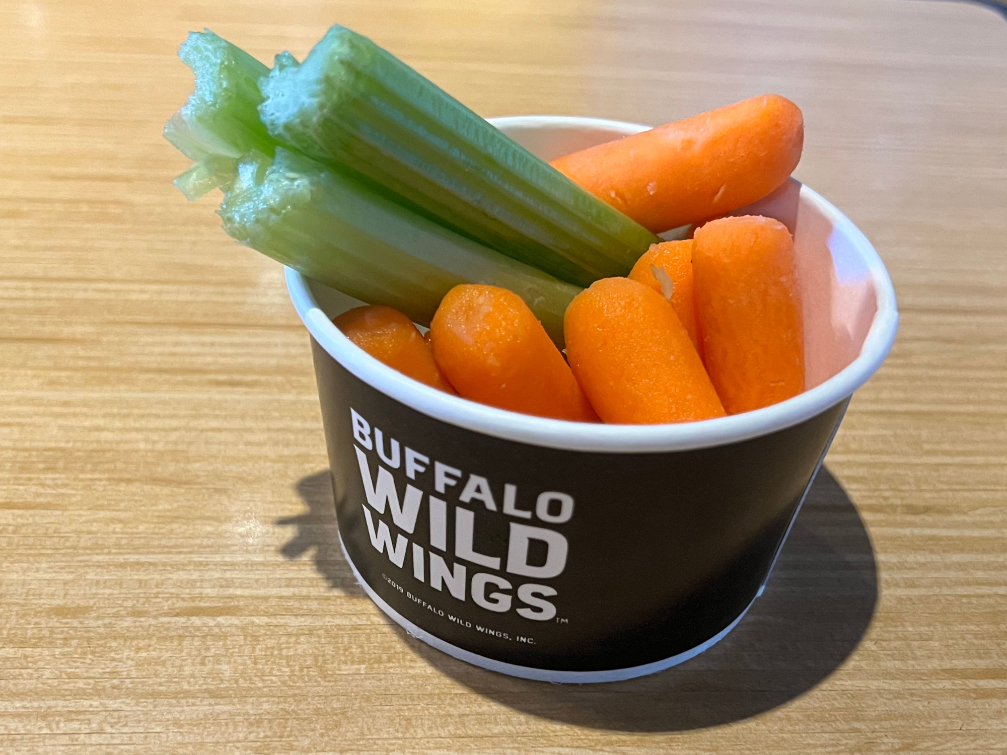 Buffalo Wild Wings Celery and Carrots