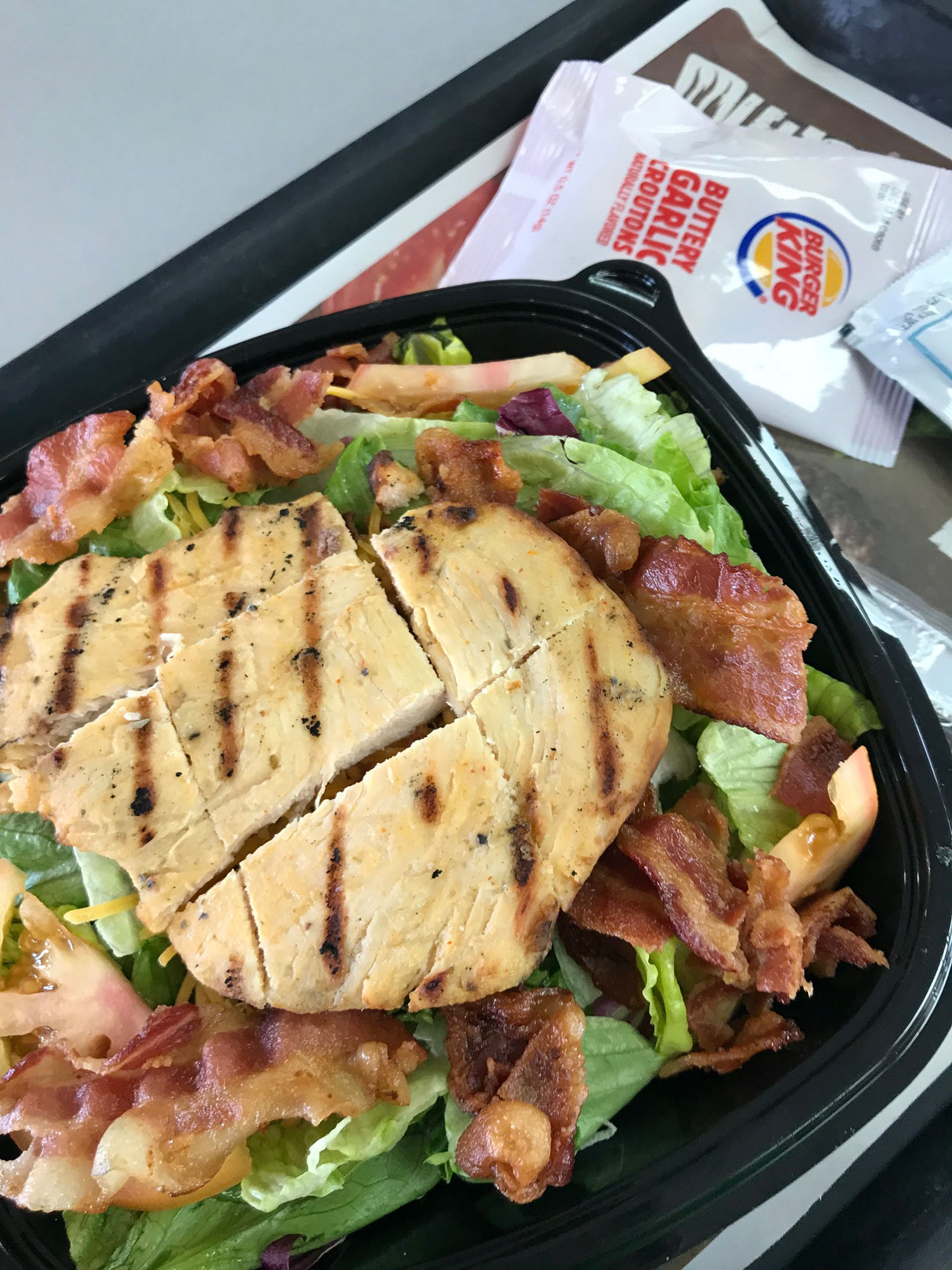 Burger King Chicken Club Salad