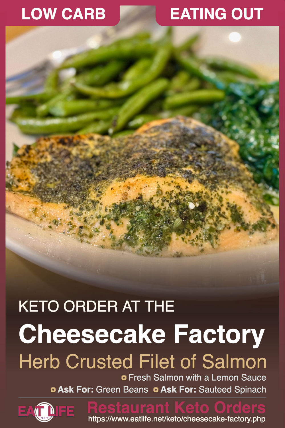 Cheesecake Factory Keto Filet Of Salmon