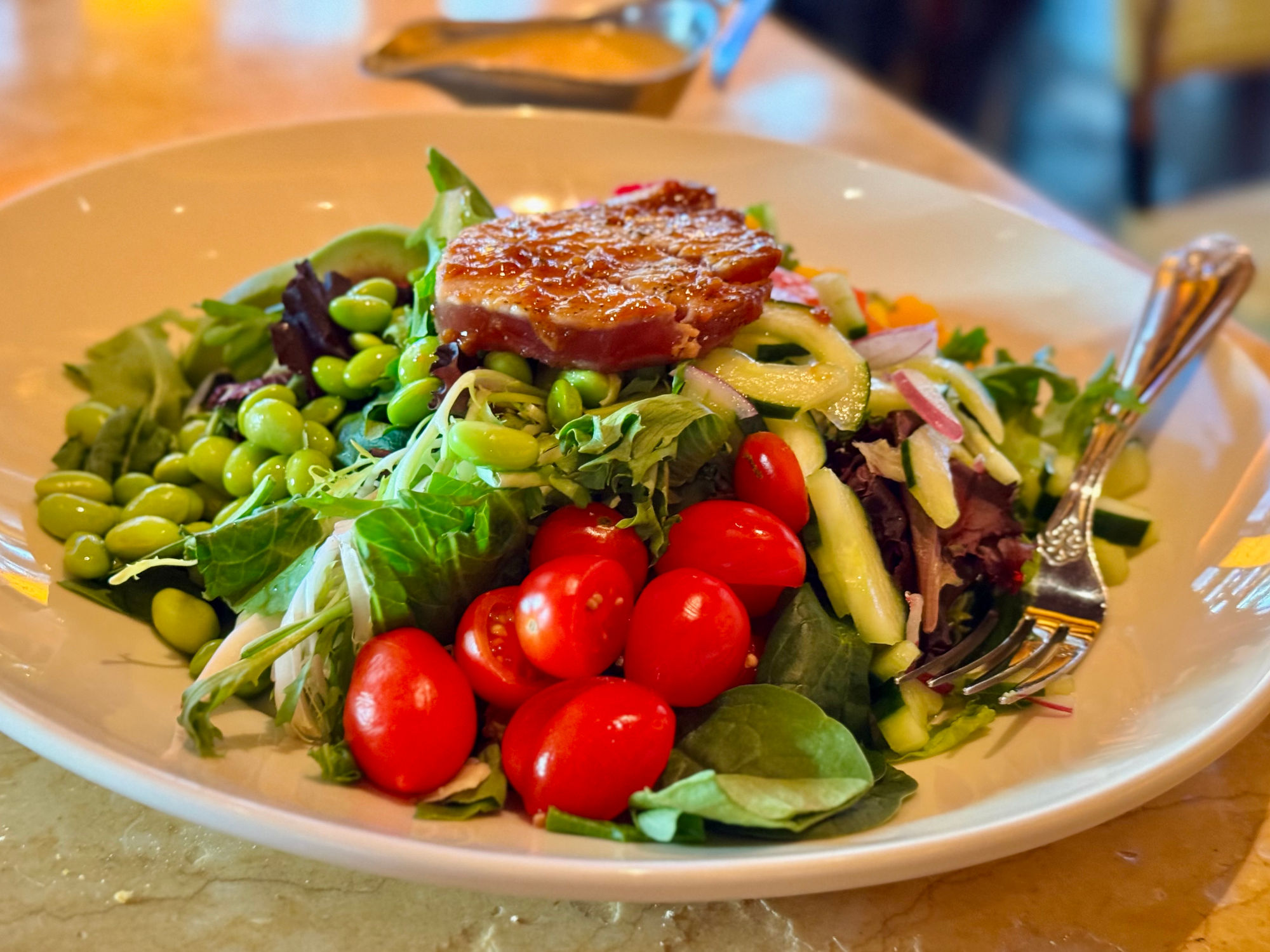 Cheesecake Factory Seared Ahi Tuna Salad