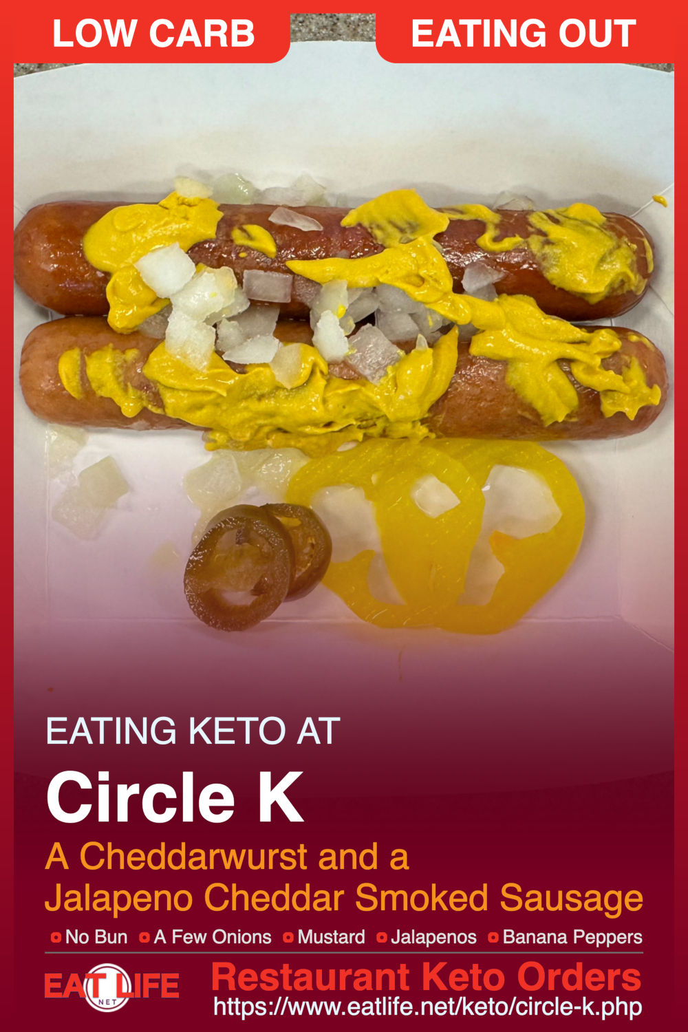 Circle K Keto Smoked Sausage