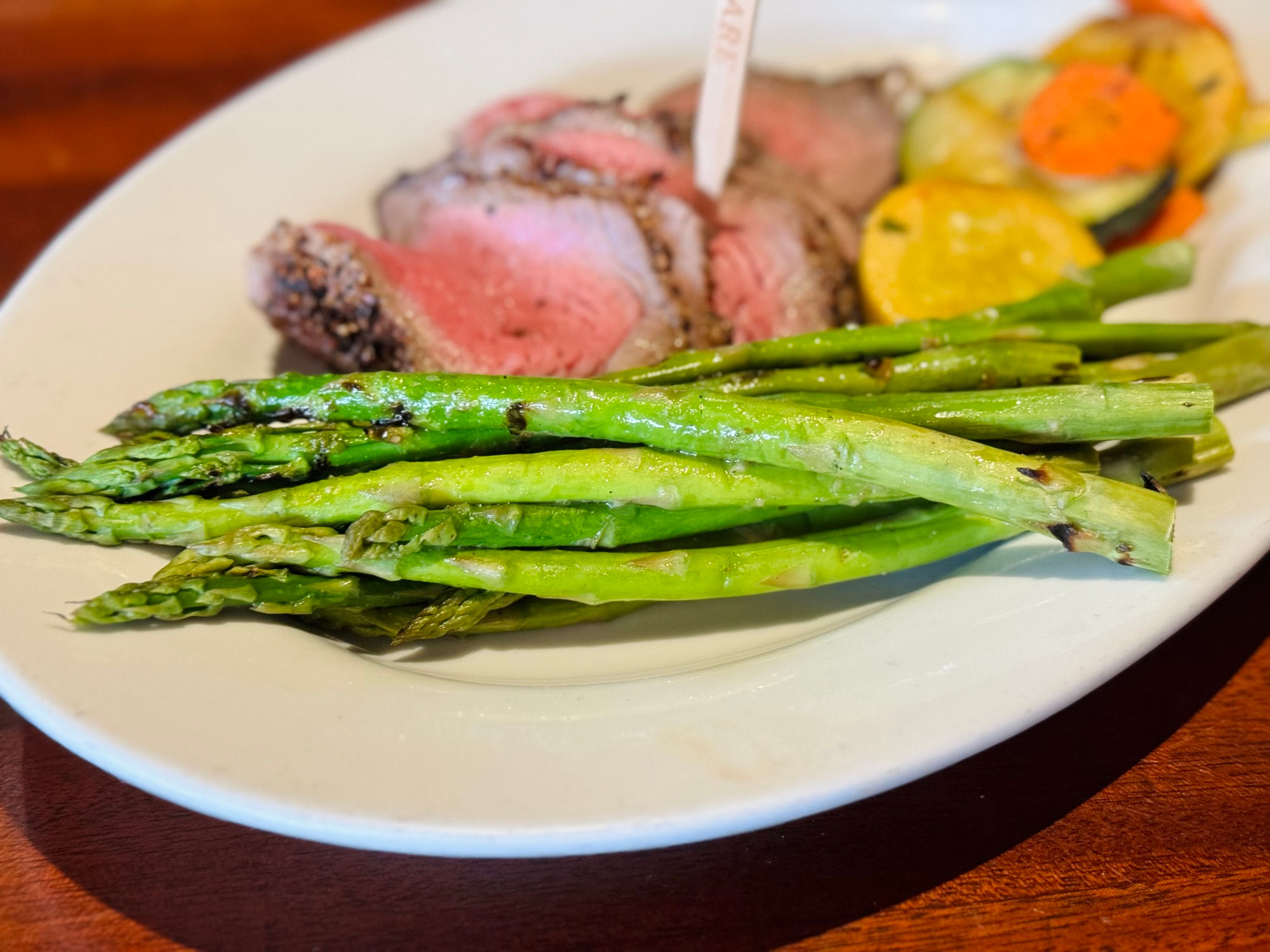 Claim Jumper Grilled Herb Asparagus