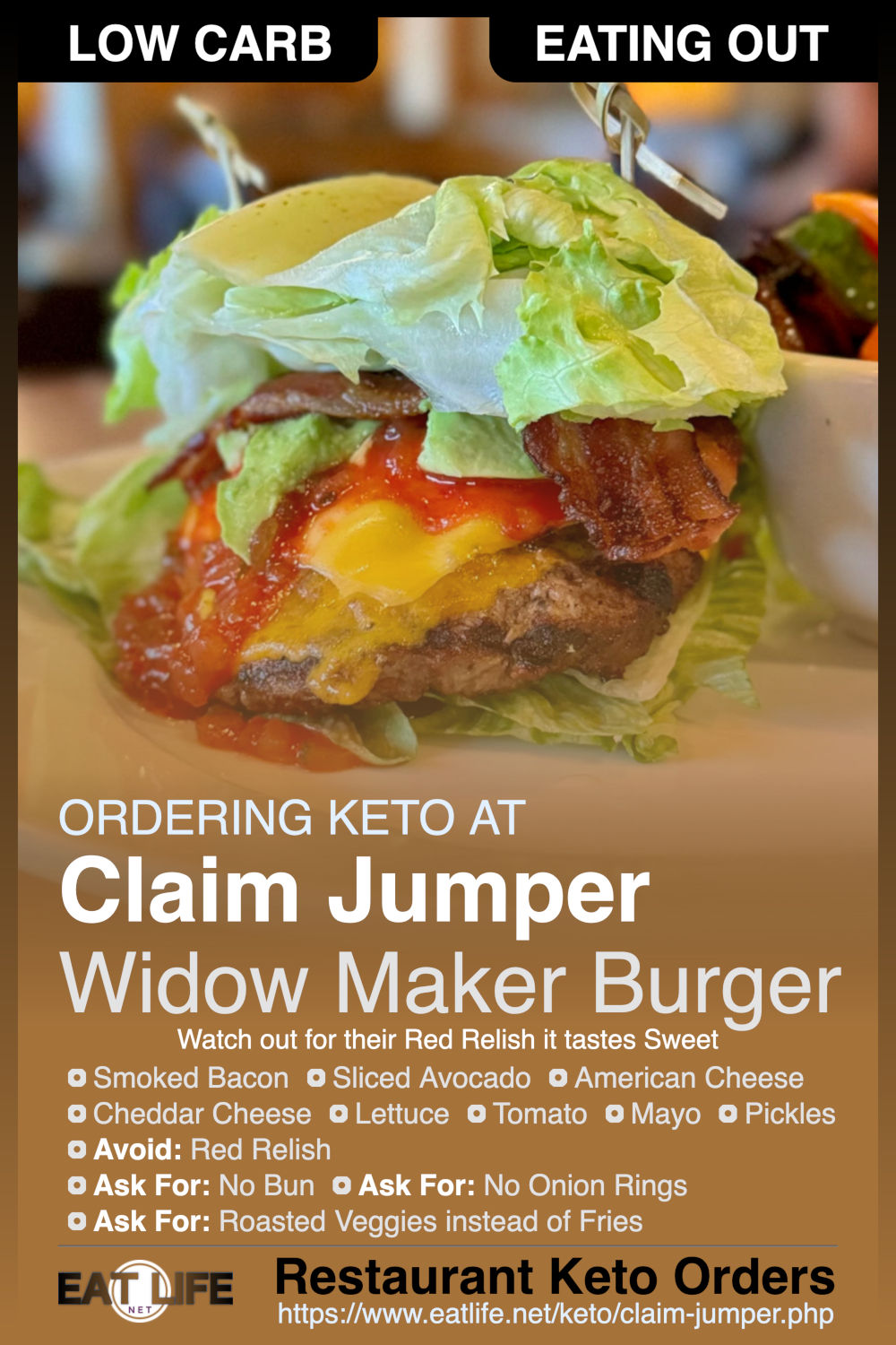 Claim Jumper Keto Widow Maker