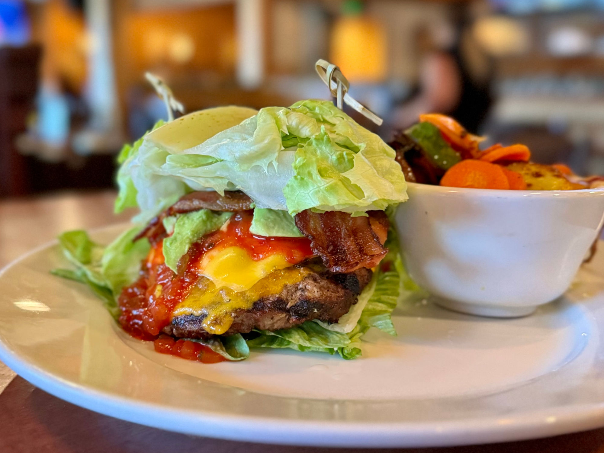 Claim Jumper Keto Widow Maker Burger