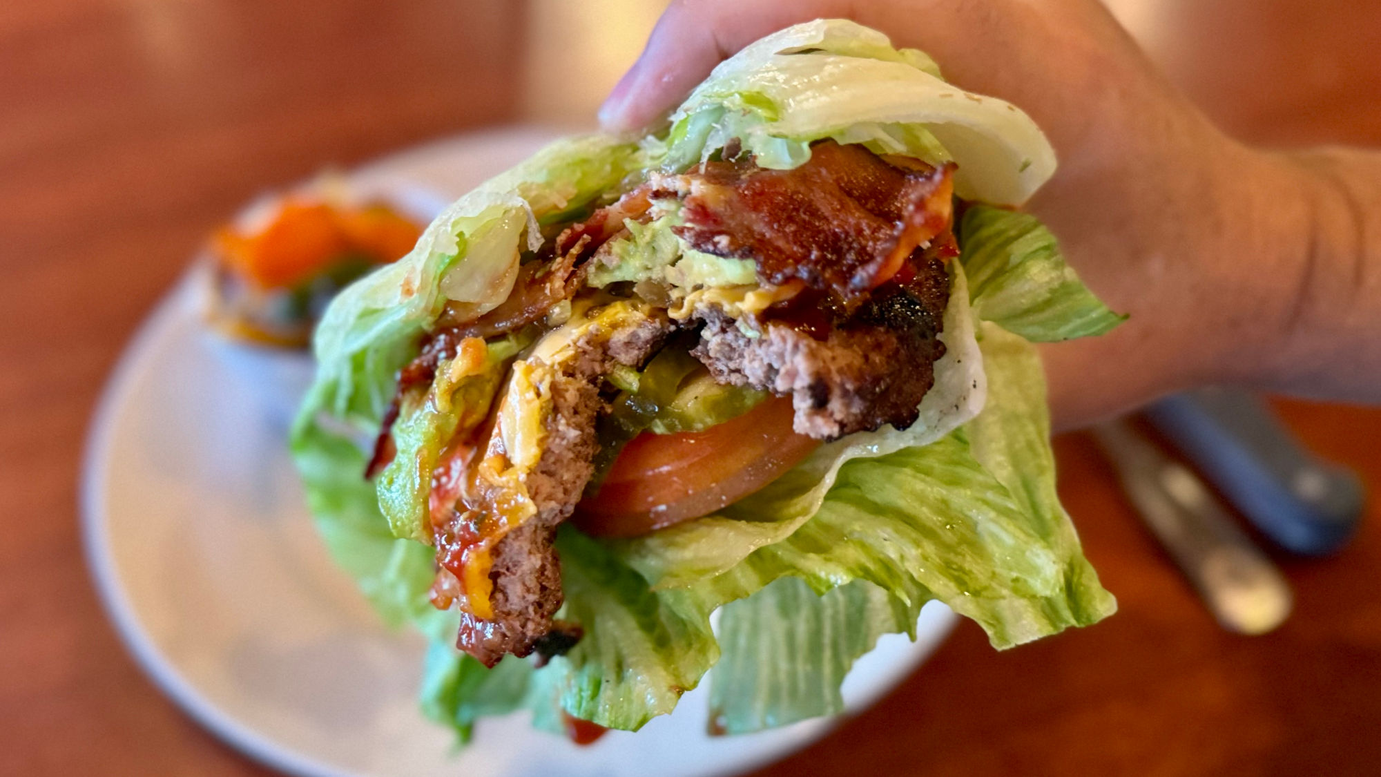 Claim Jumper Keto Widow Maker Burger