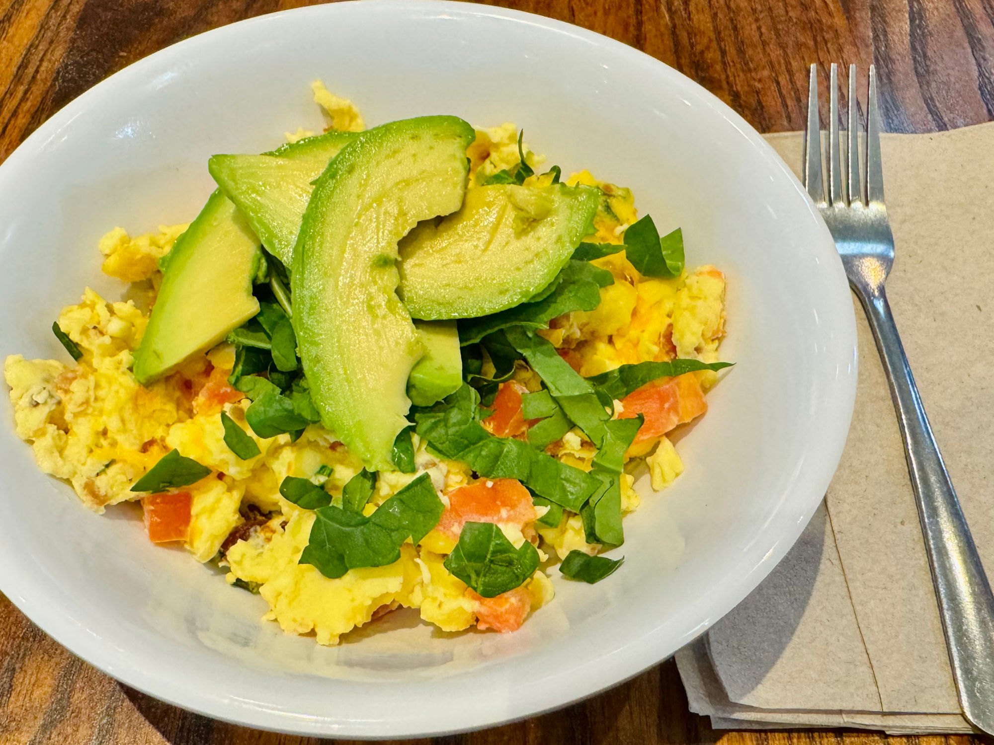 Corner Bakery Cafe Bacon Avocado Egg Bowl