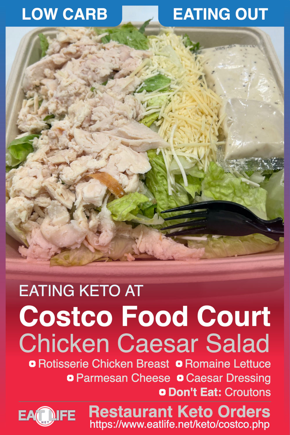 Costco Keto Chicken Caesar Salad