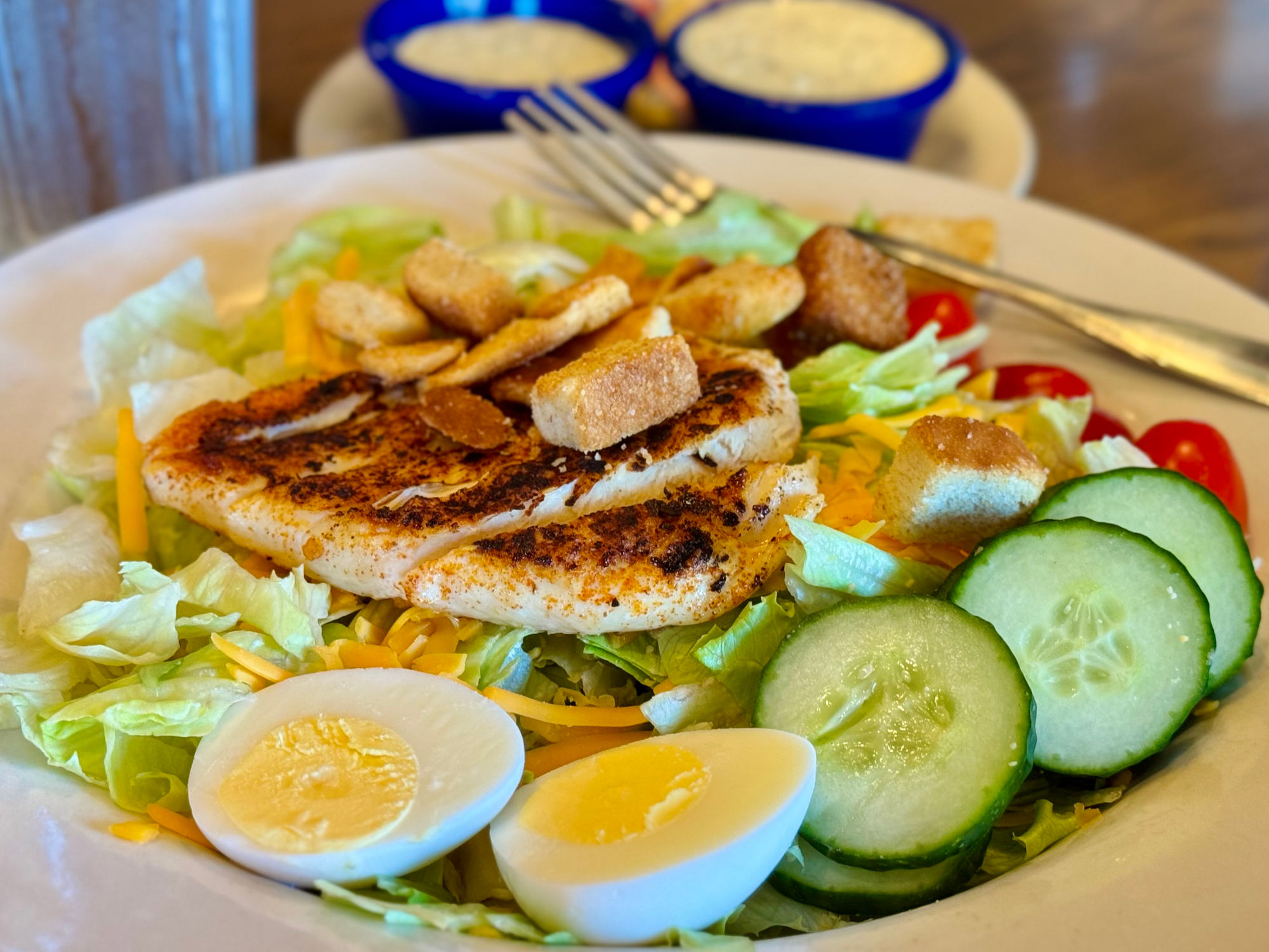 Cracker Barrel Homestyle Grilled Chicken Salad