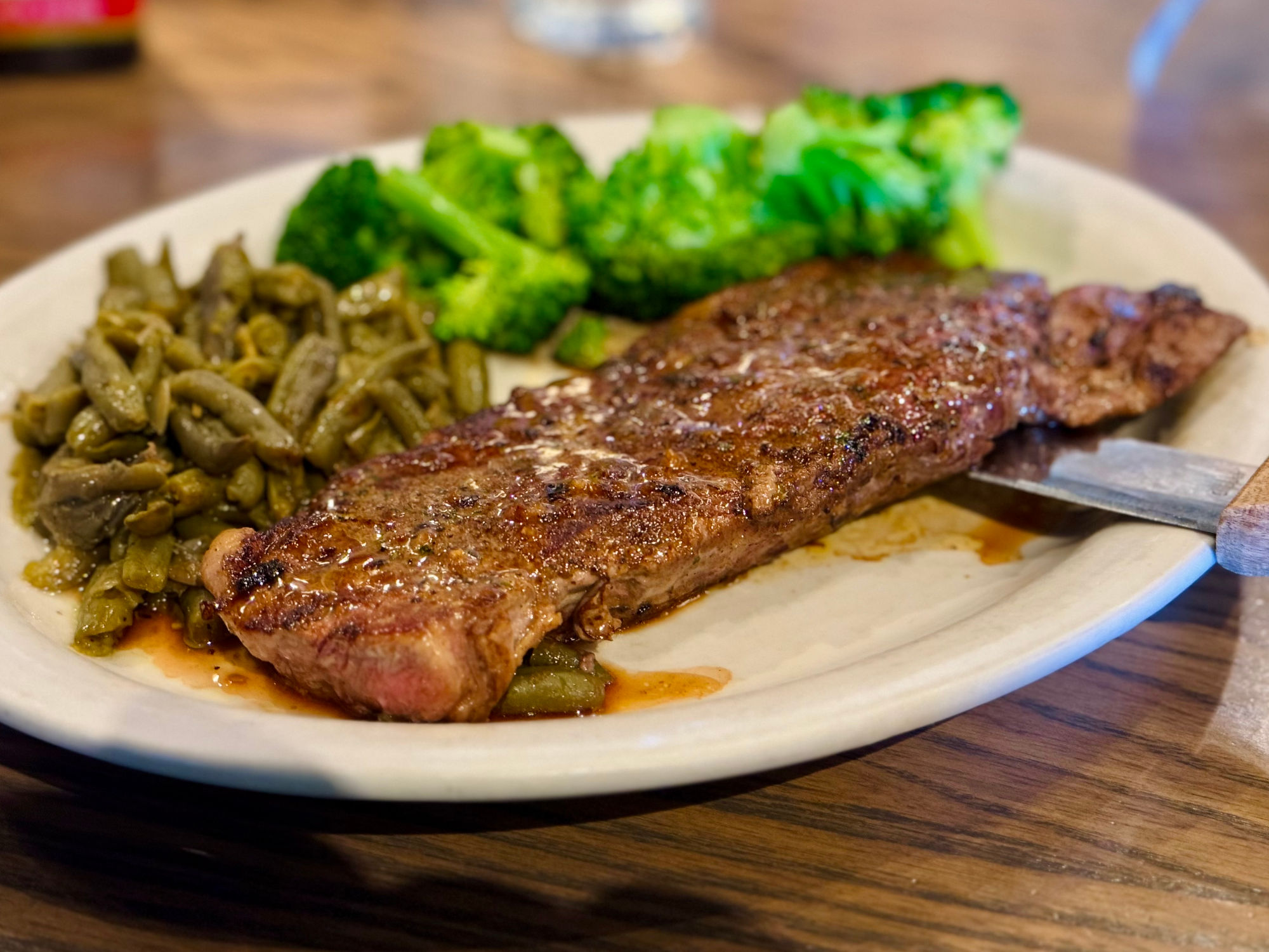 Cracker Barrel New York Strip Steak