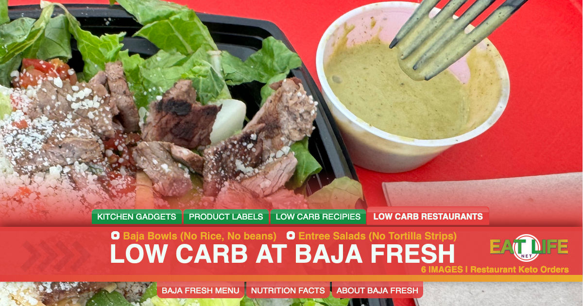 Low Carb at Baja Fresh