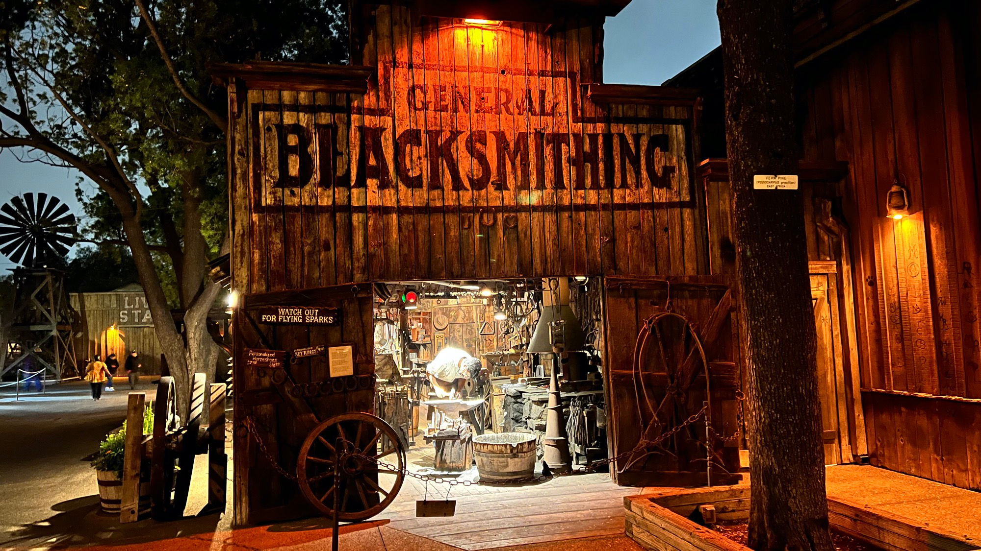 Blacksmith at Night