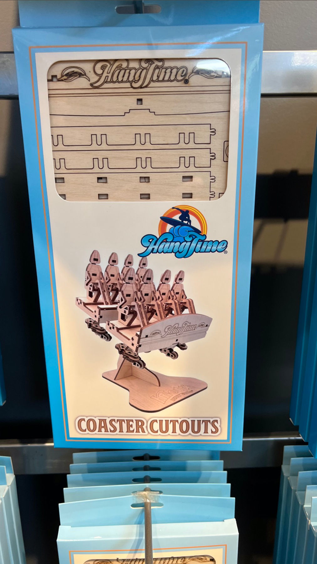 Boardwalk Arcade Hangtime Coaster Cutouts