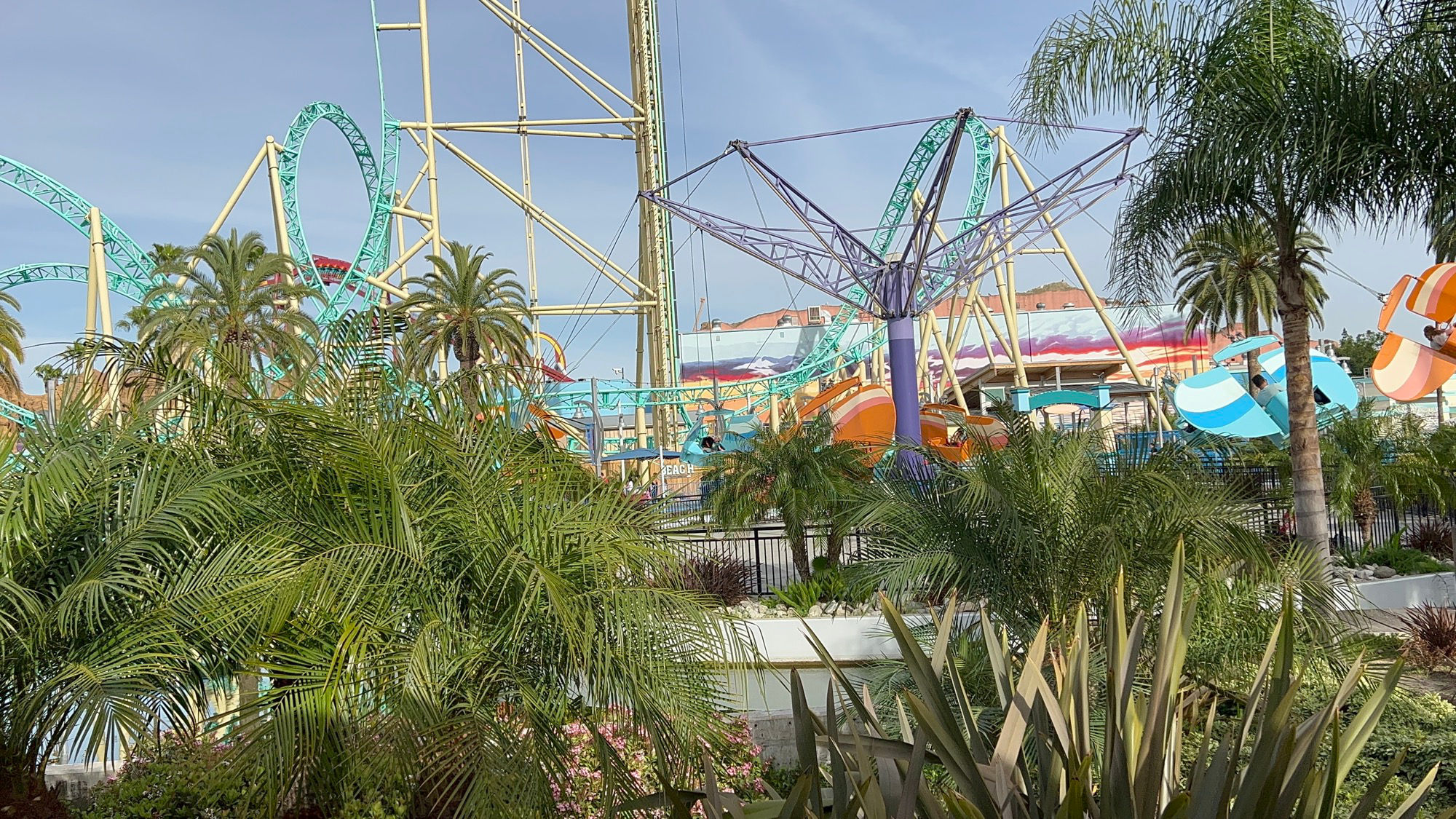 Boardwalk view from Calico Railroad