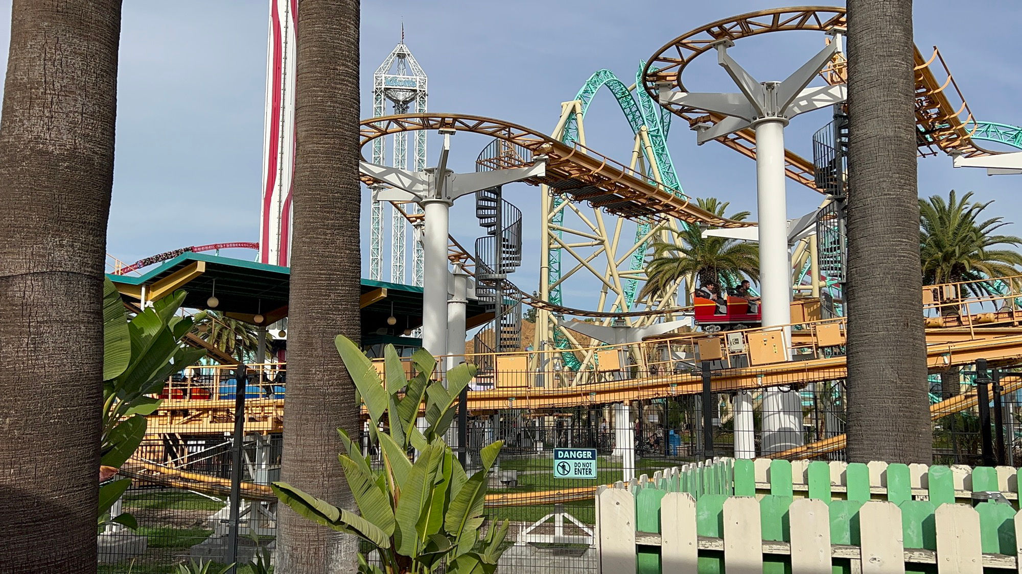 Boardwalk view from Calico Railroad