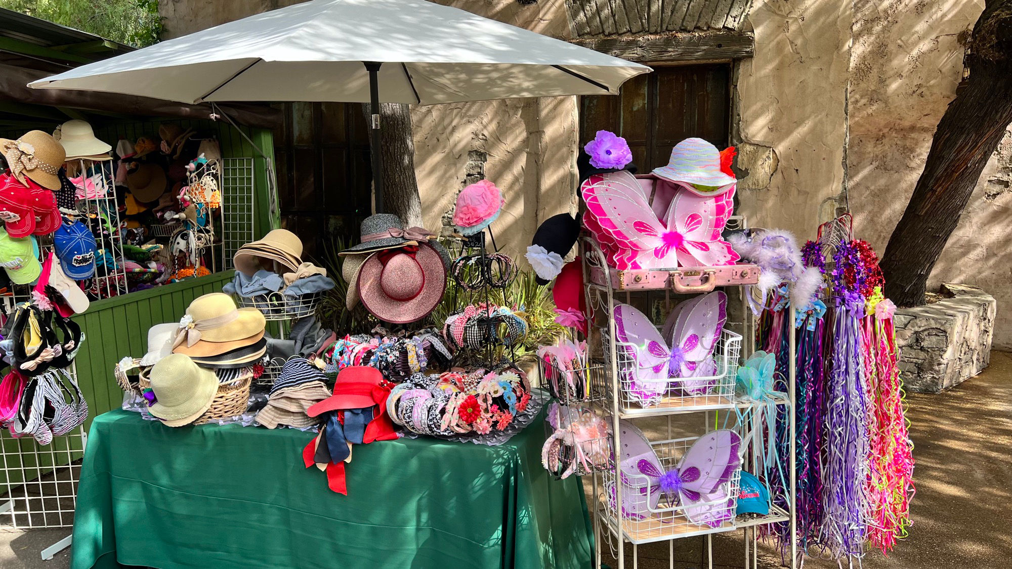 Boysenberry Festival Hats Booth