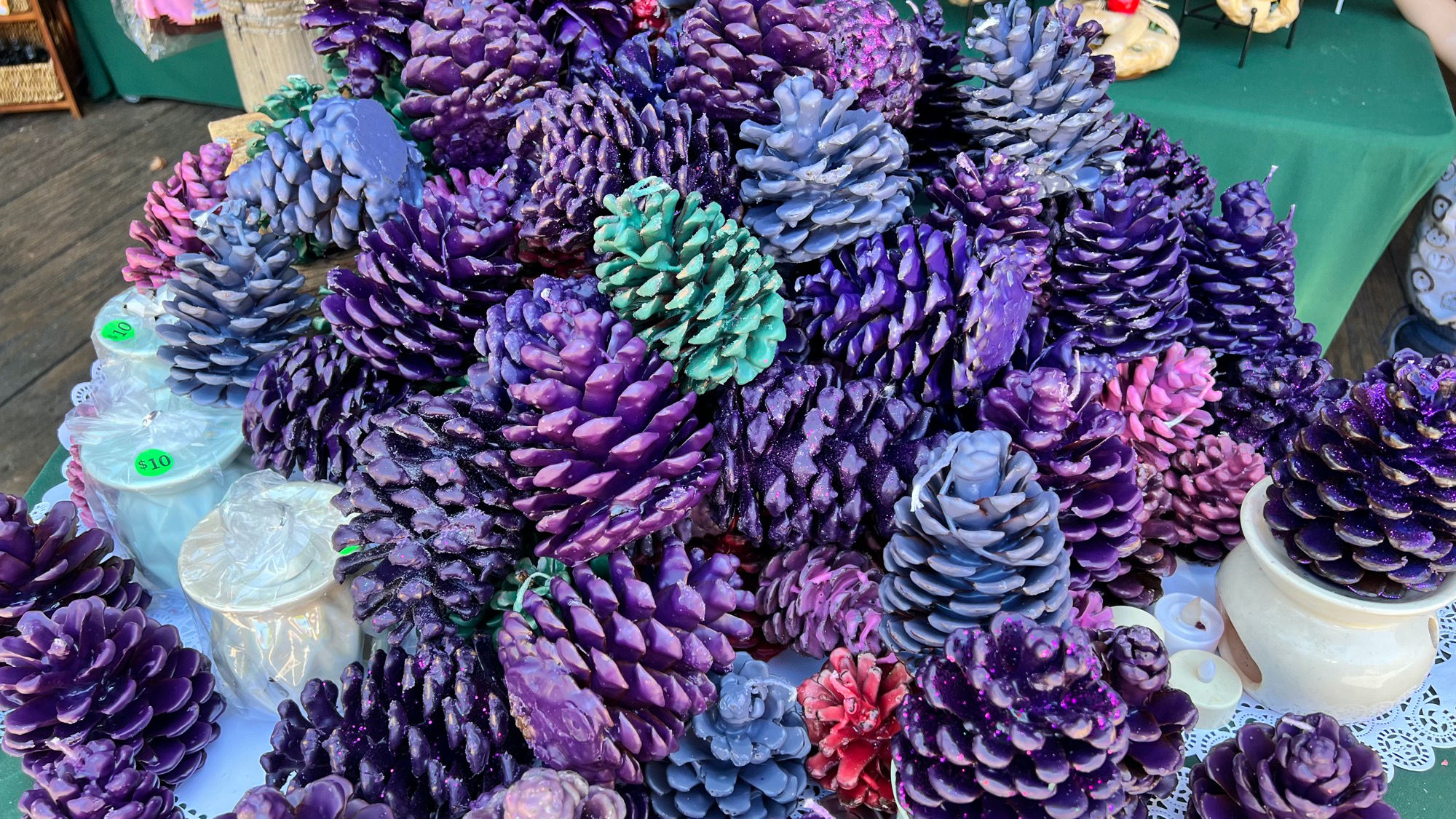 Boysenberry Festival Pinecones