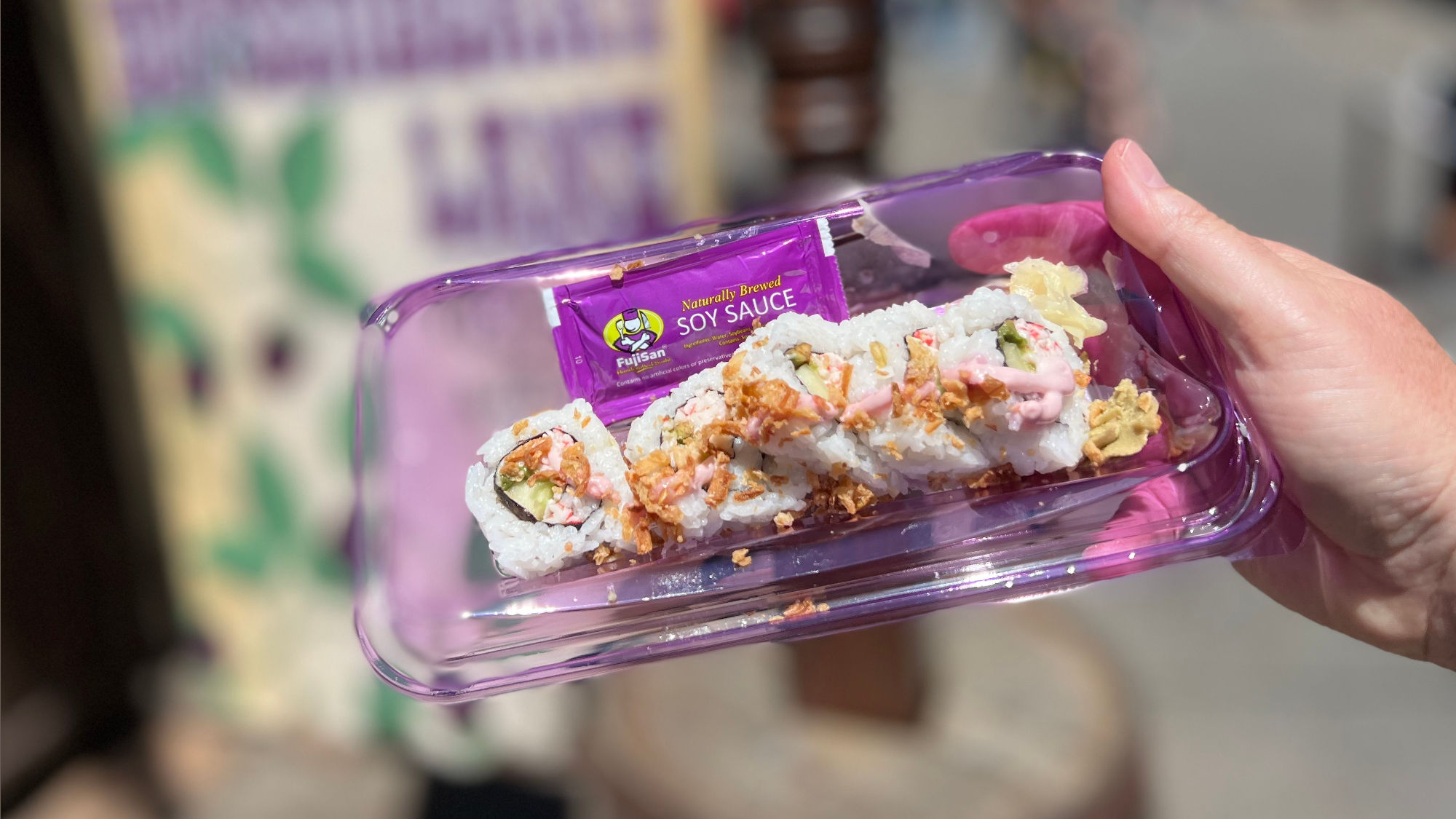 Boysenberry Lane Mini Crab Sushi Roll