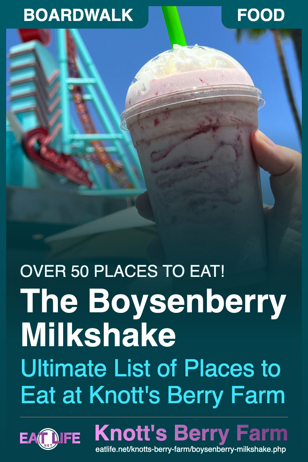 Boysenberry Milkshake