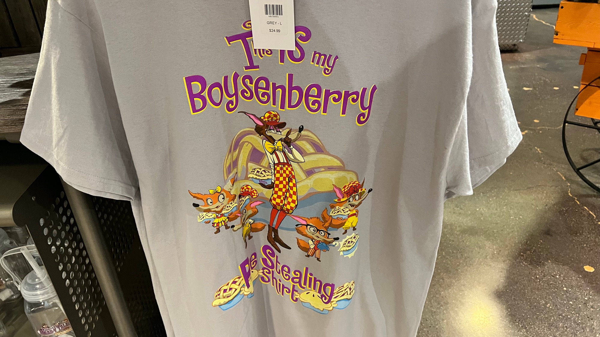 Boysenberry Pie Stealing Shirt